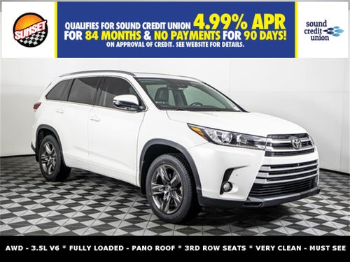 2017 Toyota Highlander Limited Platinum