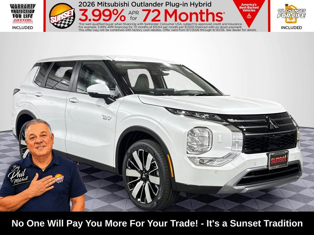 2026 Mitsubishi Outlander PHEV SE
