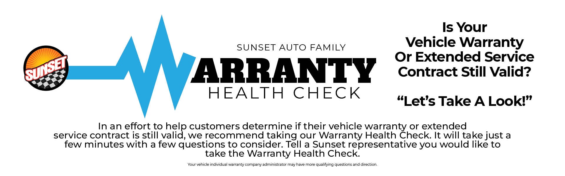 Warranty Health Check